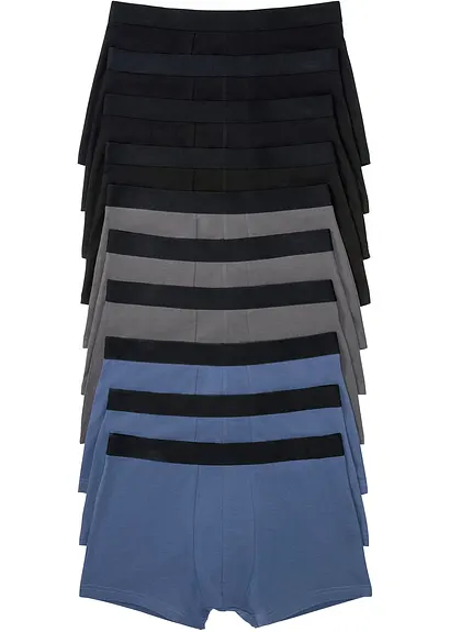 bonprix Die bequeme Boxer mit elastischen Bund wird im praktischen 3er Pack geliefert