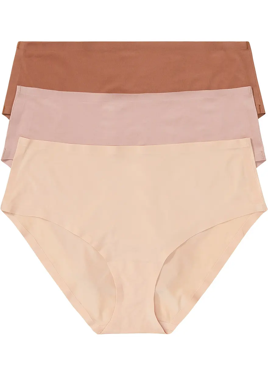 bonprix Die nahtlos verarbeitete Feel Comfort Panty ist aus weichem Material und dank der Verarbeitung unter jedem Kleidungsstück unsichtbar