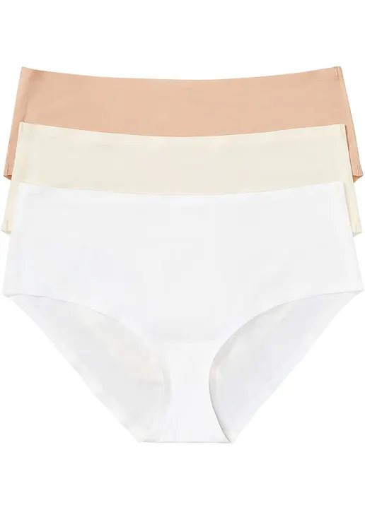 bonprix Die nahtlos verarbeitete Feel Comfort Panty ist aus weichem Material und dank der Verarbeitung unter jedem Kleidungsstück unsichtbar