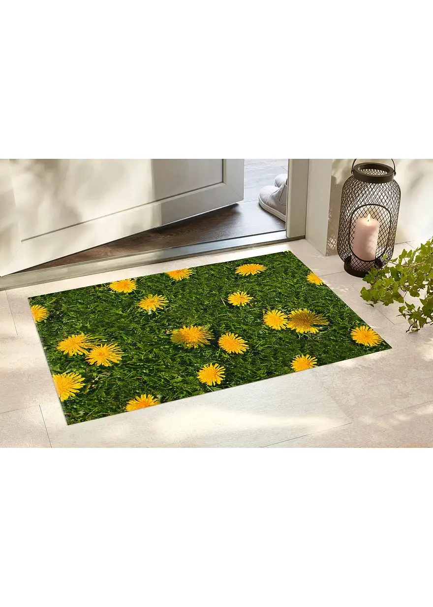 Bonprix Diese Fußmatte Lässt Frühlingsgefühle Aufkommen - Grün