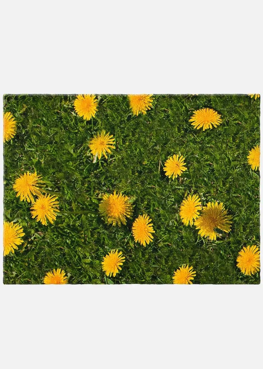 bonprix Diese Fußmatte lässt Frühlingsgefühle aufkommen - grün