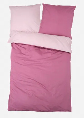 bonprix Diese unifarbene Wendebettwäsche bringt schlichte Eleganz in das Schlafzimmer