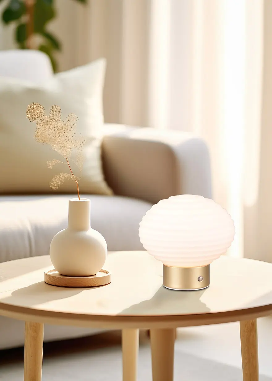 Bonprix Dimmbare Tischleuchte Per Touch-Steuerung - Weiß