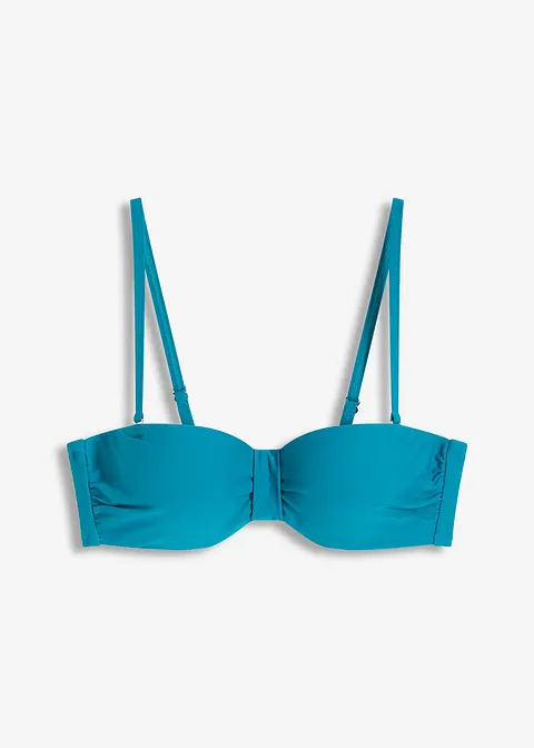bonprix Edles Balconette Bikini Oberteil - petrol Cup B