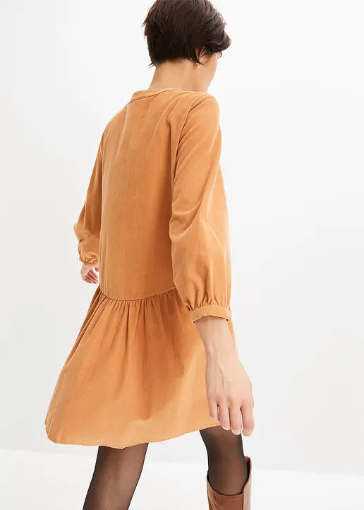 Bonprix Ein Must Have Für Den Herbst Trendy Cord-Kleid In Neuem Schnitt