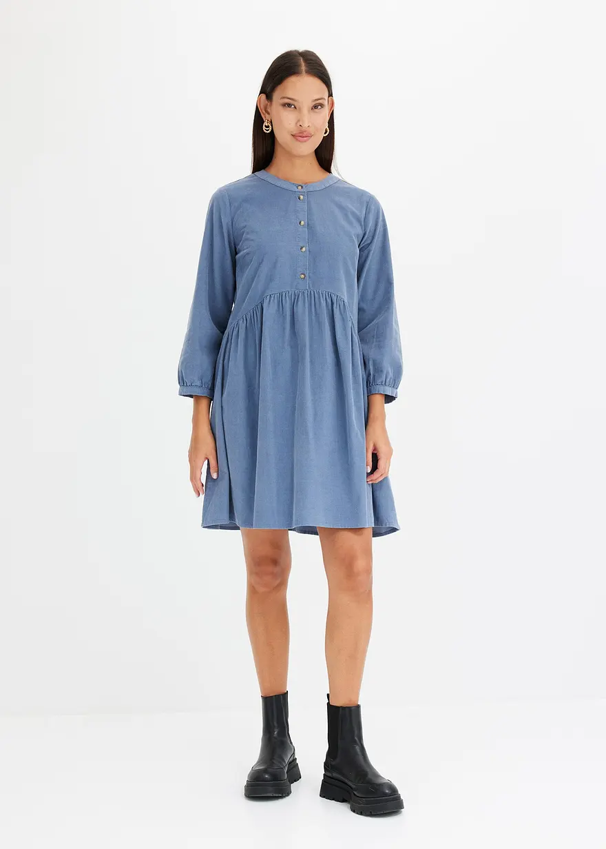 Bonprix Ein Must Have Für Den Herbst Trendy Cord-Kleid In Neuem Schnitt