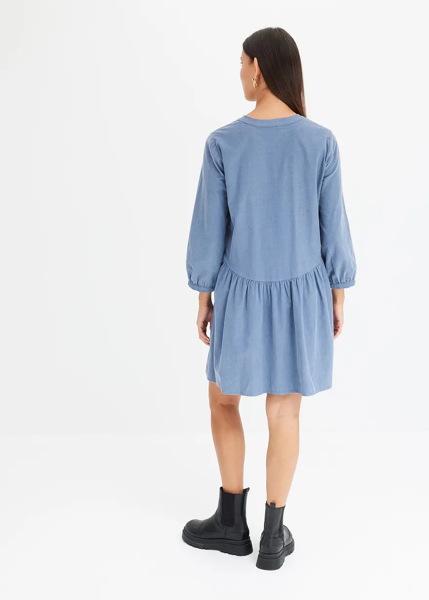 Bonprix Ein Must Have Für Den Herbst Trendy Cord-Kleid In Neuem Schnitt