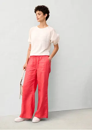 Bonprix Ein Schöner Sommer Begleiter Aus 100% Leinen - Weiß