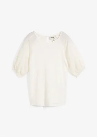 bonprix ein schöner Sommer Begleiter aus 100% Leinen - weiß