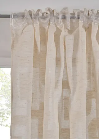 Bonprix Elegante Fensterdekoration - Beige Multifunktionsband