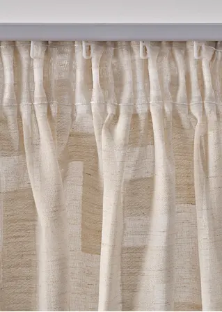 Bonprix Elegante Fensterdekoration - Beige Multifunktionsband