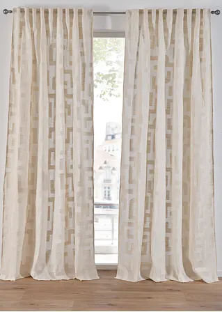 bonprix Elegante Fensterdekoration - beige Multifunktionsband