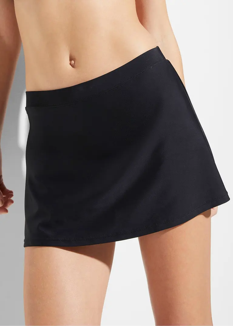 Bonprix Eleganter Baderock Perfekt Zum Kombinieren - Schwarz