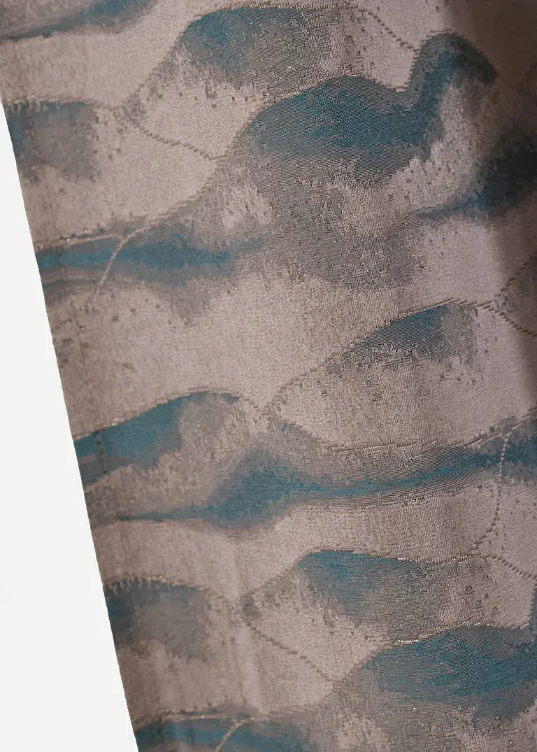 Bonprix Eleganter Fertigvorhang - Beige Ösen - Wohnen & Garten