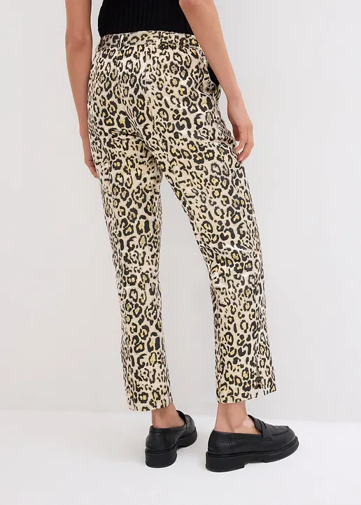 Bonprix Eleganter Hingucker: Aufwändige Hose Aus Jacquard Mit Glitzerfäden Teilgefüttert Und Mit Bequembund