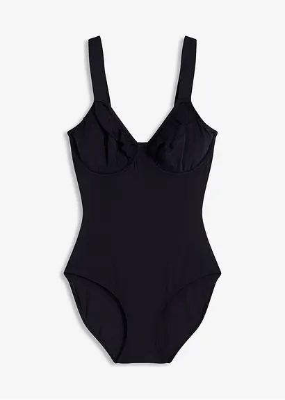 bonprix Eleganter Minimizer Badeanzug mit gepolsterten Trägern