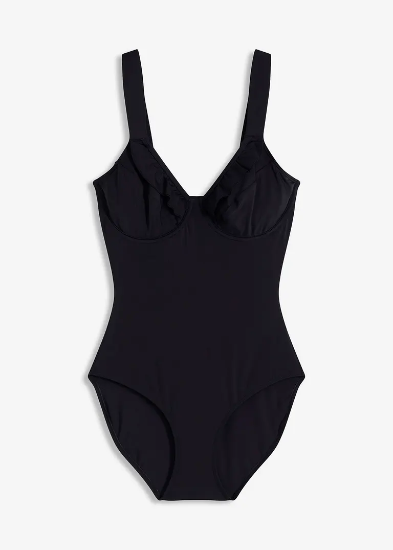 bonprix Eleganter Minimizer Badeanzug mit gepolsterten Trägern