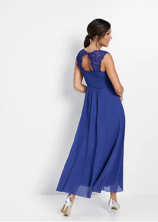 Bonprix Elegantes Abendkleid Mit Spitze Im Oberteil Und Einem Rücken-Cut-Out