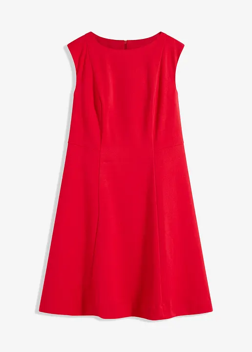 bonprix elegantes leicht ausgestelltes Minikleid - rot - Damen