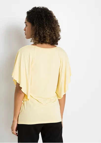 Bonprix Elegantes Shirt Mit Fledermausärmeln Und Rundhalsausschnitt