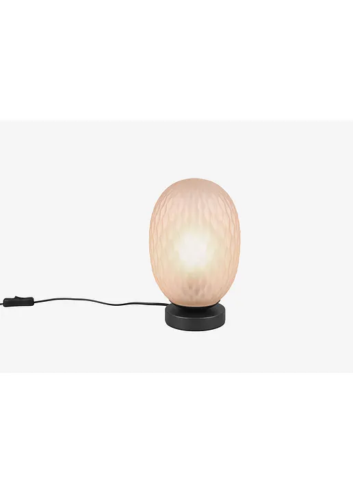 bonprix Facettierte amberfarbige Glasoberfläche für ein elegantes Design