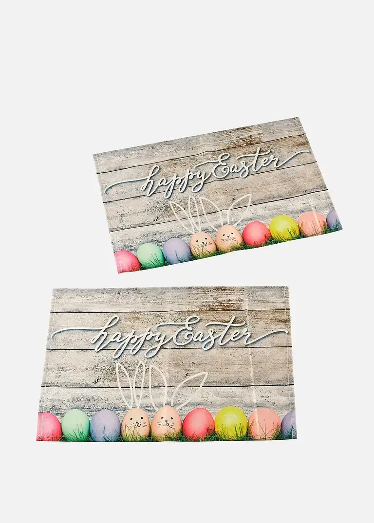 bonprix Farbenfrohe und lustige Osterdeko für den Tisch - braun/bunt