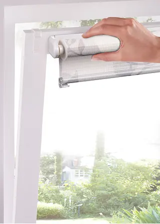 Bonprix Farbiges Ranken-Design Auf Praktischem Sichtschutz