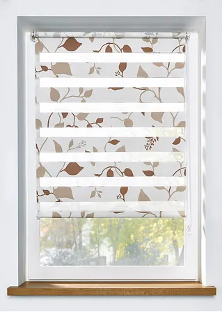 Bonprix Farbiges Ranken-Design Auf Praktischem Sichtschutz