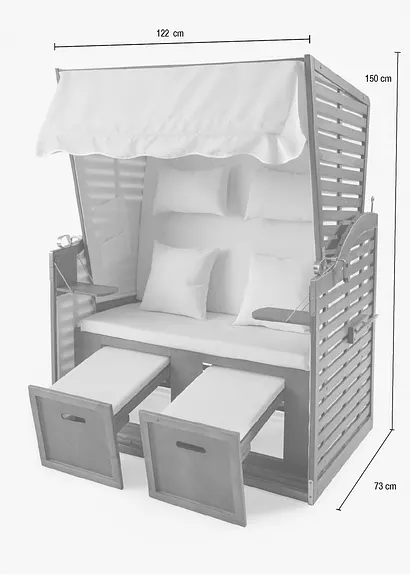 Bonprix Fast Wie An Der See: Geschmackvoller Strandkorb Für Zuhause