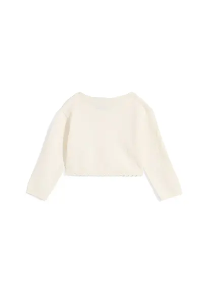 Bonprix Feiner Baby-Strickbolero Für Festliche Anlässe Mit Wellensaum