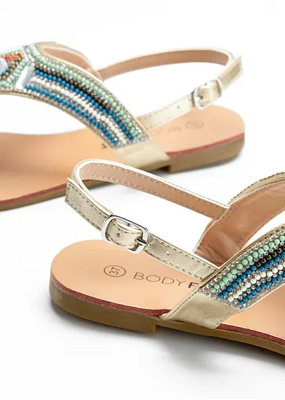 Bonprix Feminin Süße Zehenstegsandale Von BODYFLIRT - Grün