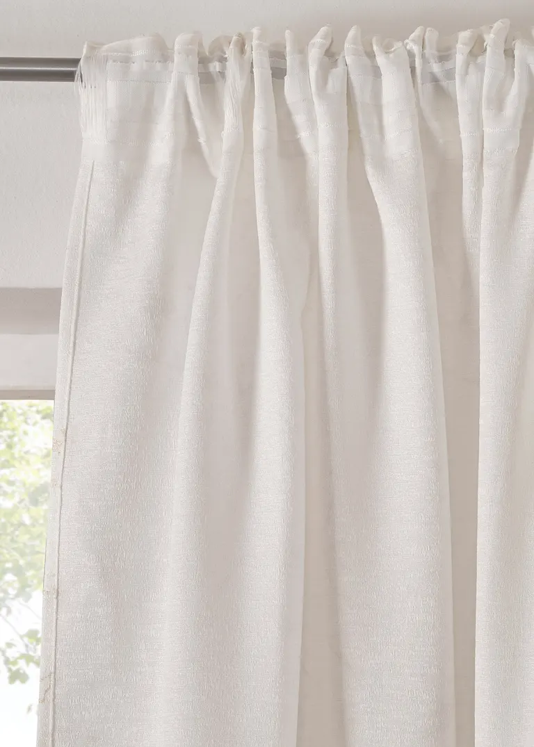 Bonprix Fensterschmuck In Edler Optik - Beige Multifunktionsband