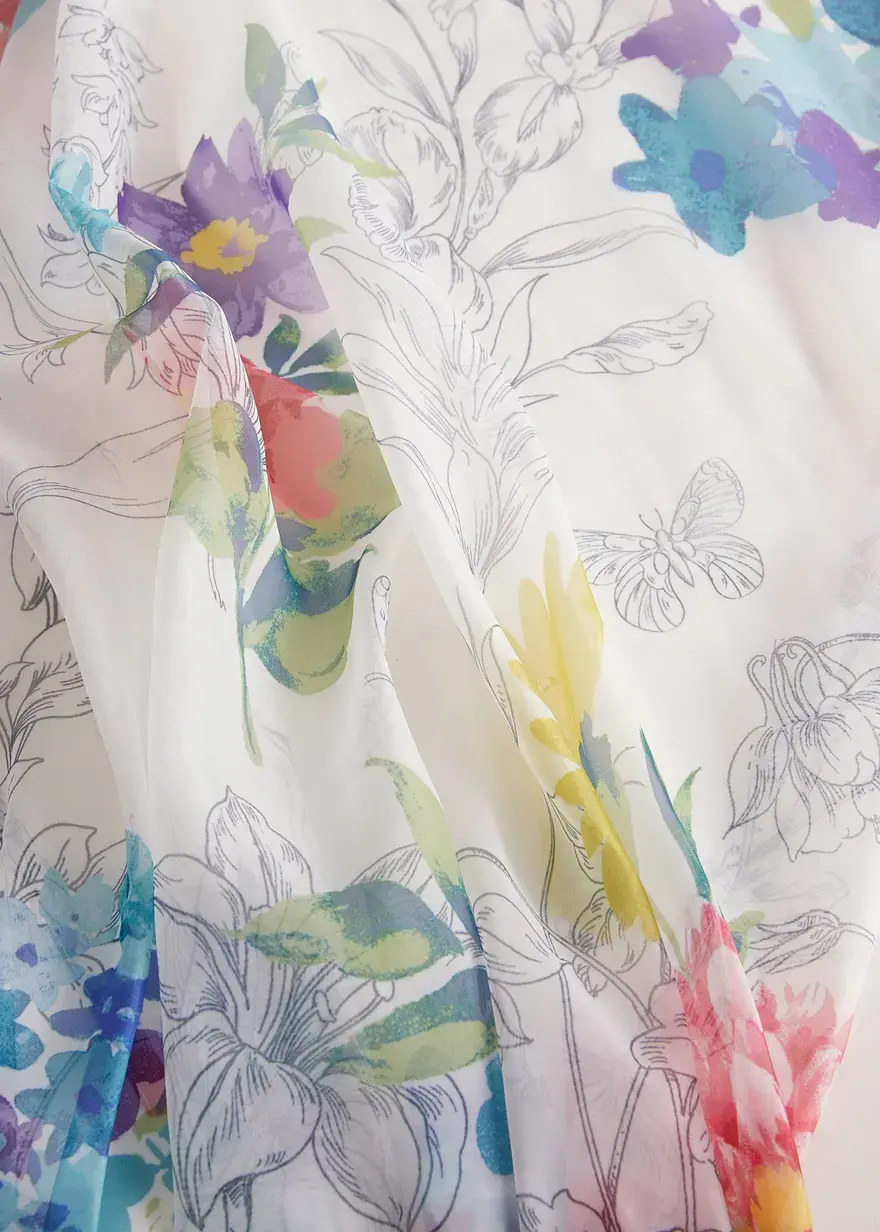 Bonprix Fertiggardinen Mit Auffälligem Druck - Wohnen & Garten