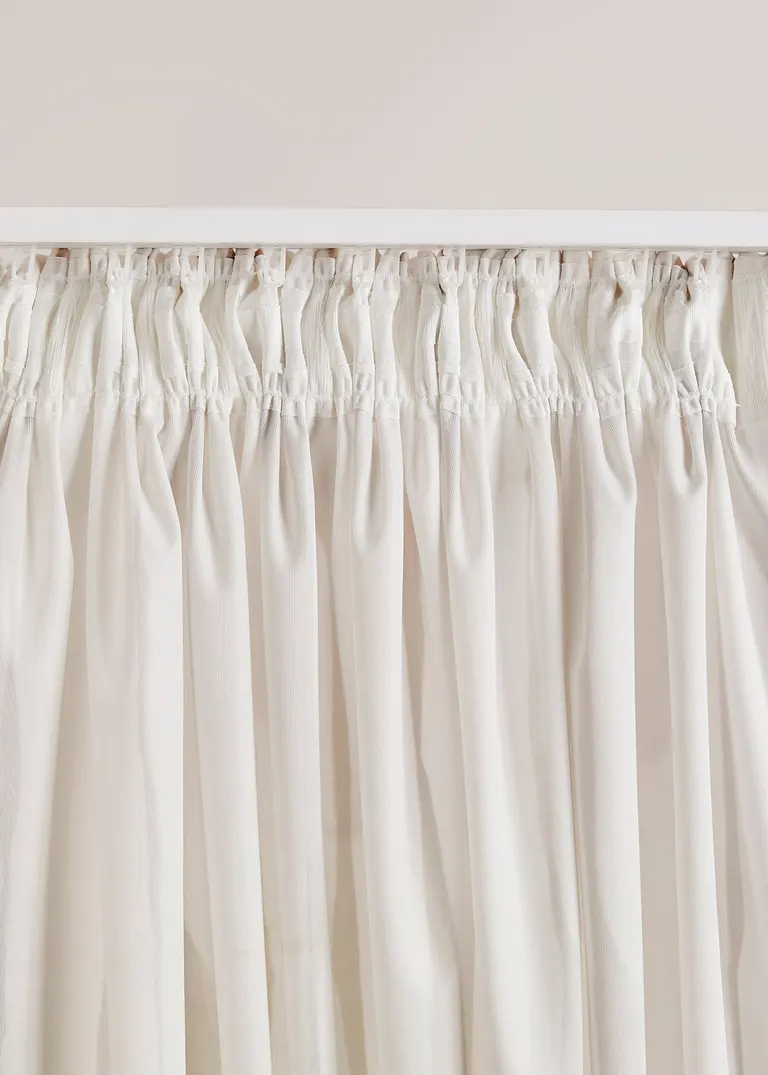 Bonprix Fertigvorhang Aus Samt - Beige Multifunktionsband