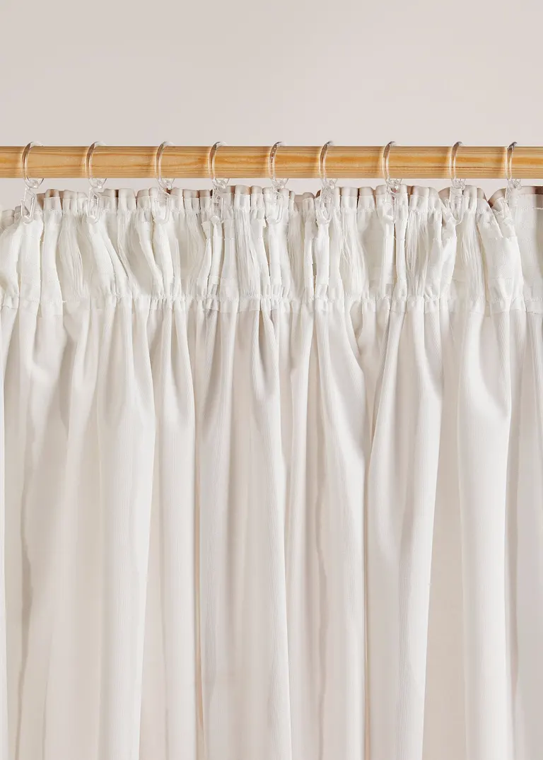 Bonprix Fertigvorhang Aus Samt - Beige Multifunktionsband
