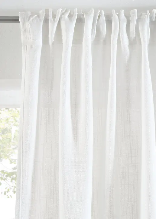 Bonprix Fertigvorhang Mit Blumen Druck - Pink Multifunktionsband