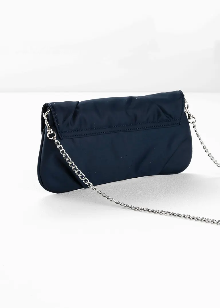 Bonprix Festlich Und Charmant: Clutch Mit Raffung - Blau