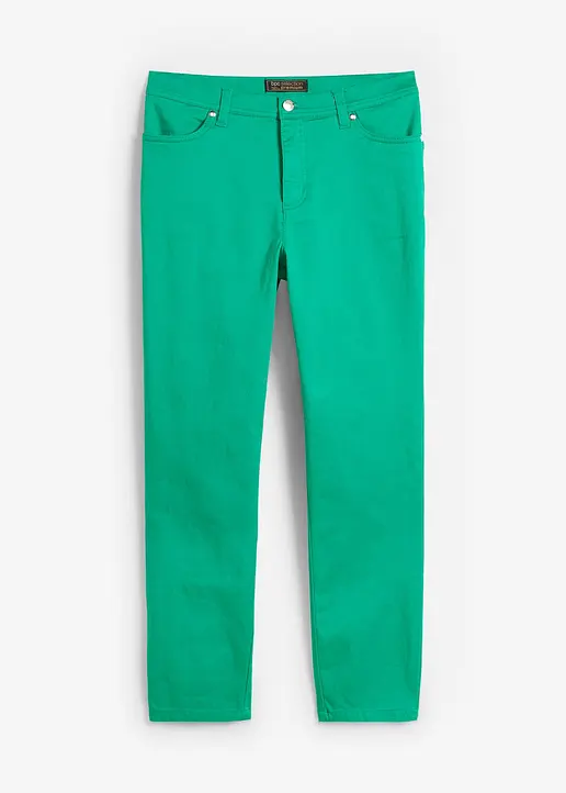 bonprix Figurbetonte Stretchhose in 7/8-Länge - grün - Damen