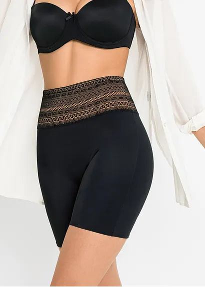 Bonprix Figurformende Shape Hose Mit Mittlerer Formkraft - Schwarz