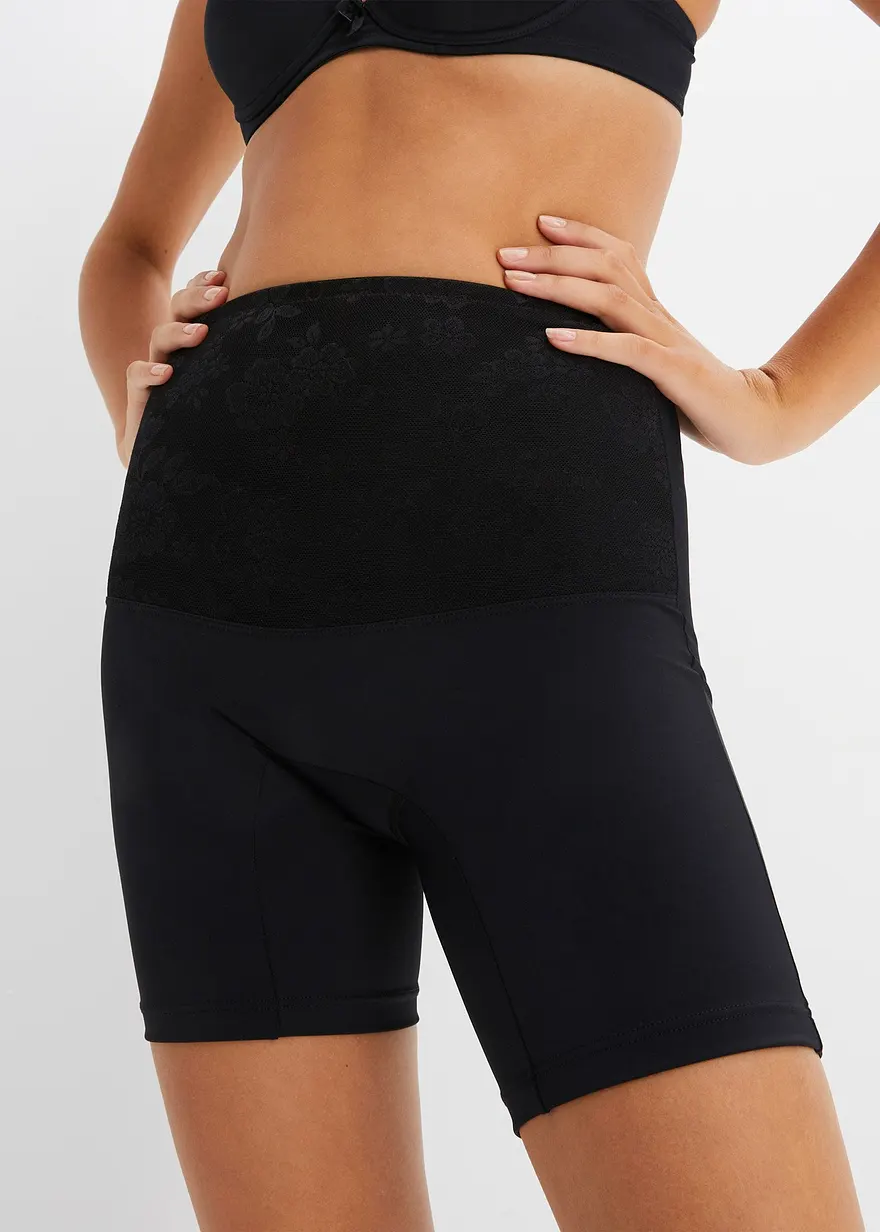 Bonprix Figurformende Shape-Radler Aus Weichem Material Und Mit Glänzender Spitze Am Vorderen Bund