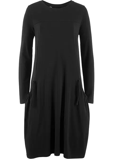 bonprix Figurumschmeichelndes Langarm-Shirt-Kleid in lässiger A-Linie