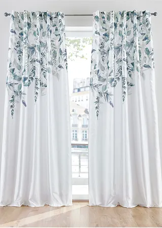 bonprix Floraler Druck auf leicht glänzendem Gewebe