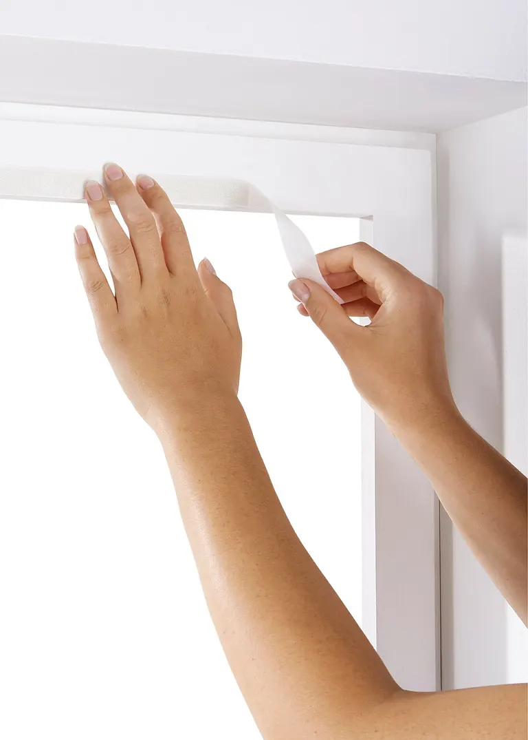 Bonprix Freihängendes Plissee-Rollo Mit Klettband - Beige