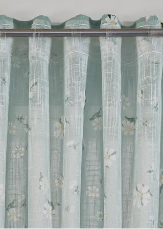 Bonprix Frischer Blumendruck - Grün Multifunktionsband