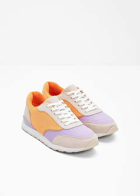 Bonprix Frühlingshafter Sneaker Im Sportiven Look - Beige