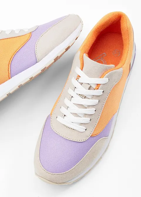 Bonprix Frühlingshafter Sneaker Im Sportiven Look - Beige