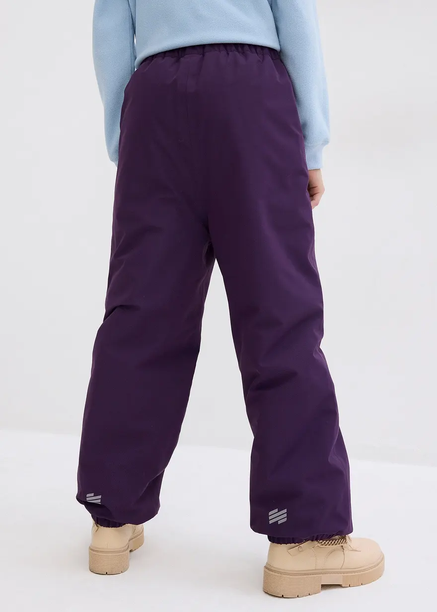 Bonprix Funktionale Mädchen Skihose Mit Einer Warmen Fütterung - Lila
