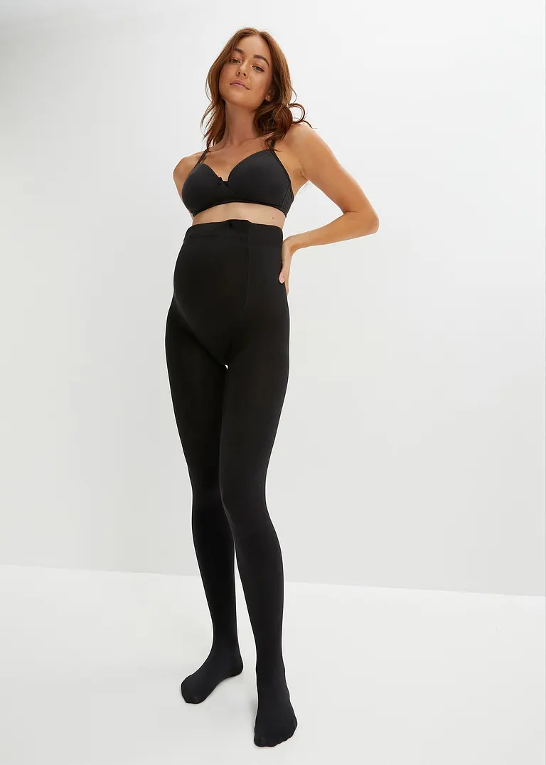 Bonprix Funktionale Thermo-Schwangerschafts-Strumpfhose Mit Verstellbarem Bund