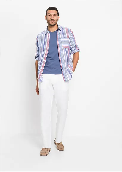 Bonprix Für Den Bequemen Smart-casual-Look - Weiß - Herren