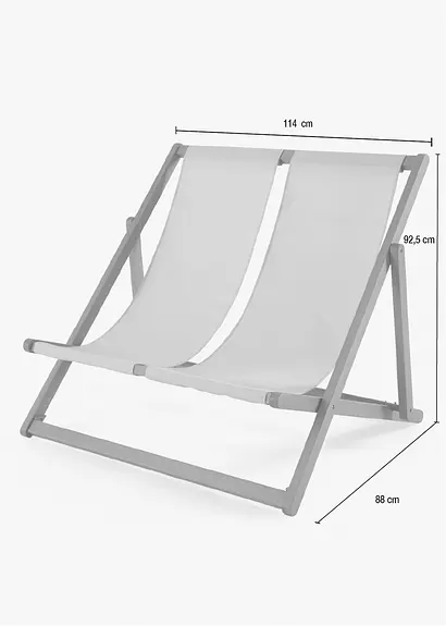 Bonprix Für Entspannte Stunden Zu Zweit: Unser Liegestuhl Mit 2 Sitzflächen